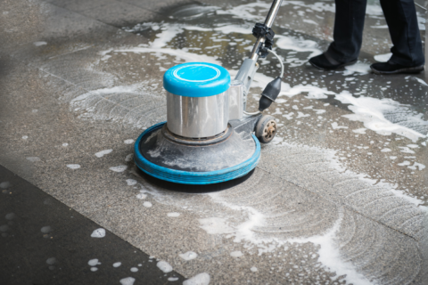 Floor Cleaning (Strip & Waxing)